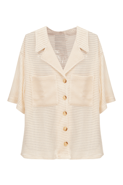 Camisa Renoir Framed - NATURAL
