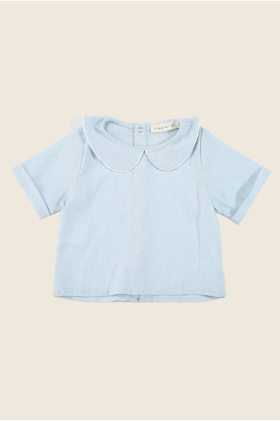 Blusa Petit Flox Bleu Edamami - AZUL