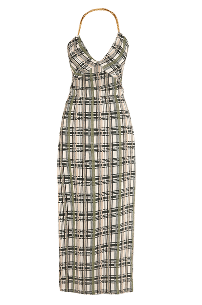 Vestido Midi Nero Framed - VERDE
