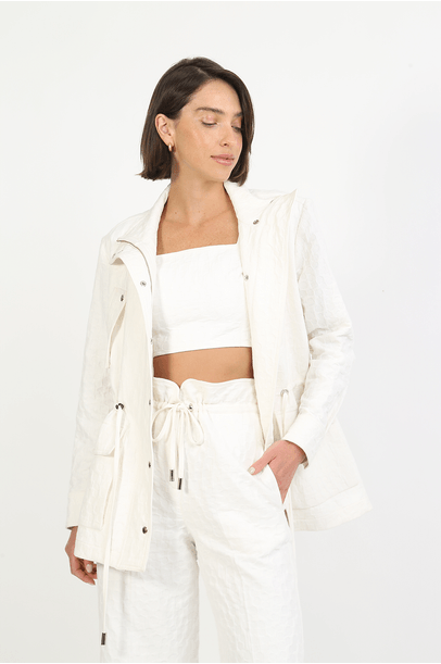Parka Fizzy Allmost Vintage - OFF WHITE