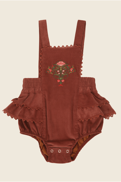Romper Jetais Edamami - MARROM
