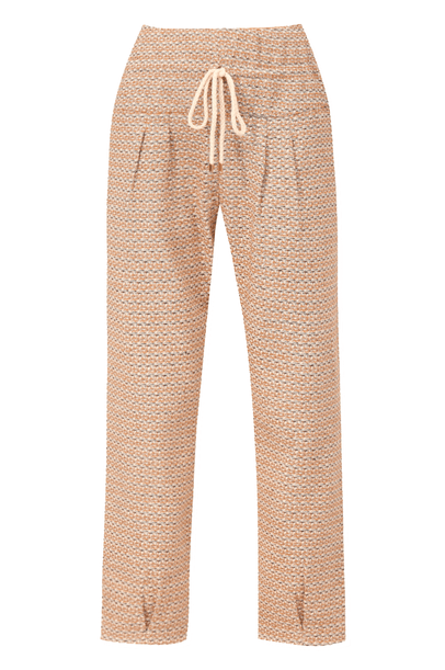 Calça Corda Tweed Bege Missinclof - BEGE