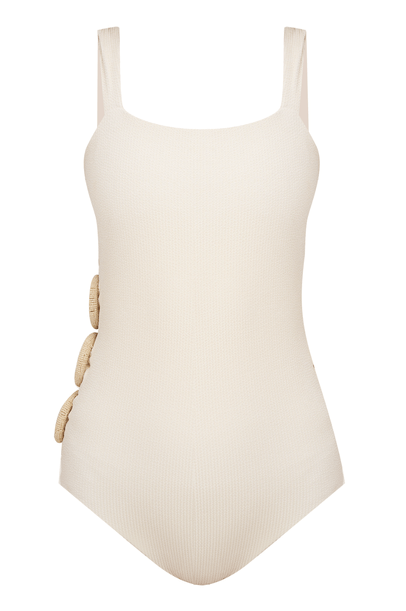 Maiô Guaratiba Linnen - OFF WHITE