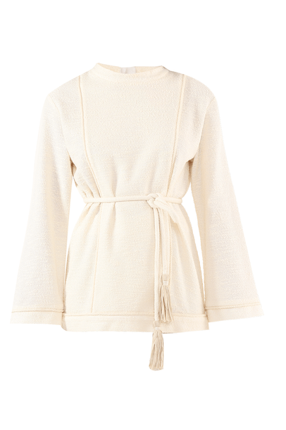 Blusa Pioneirismo Linnen - OFF WHITE