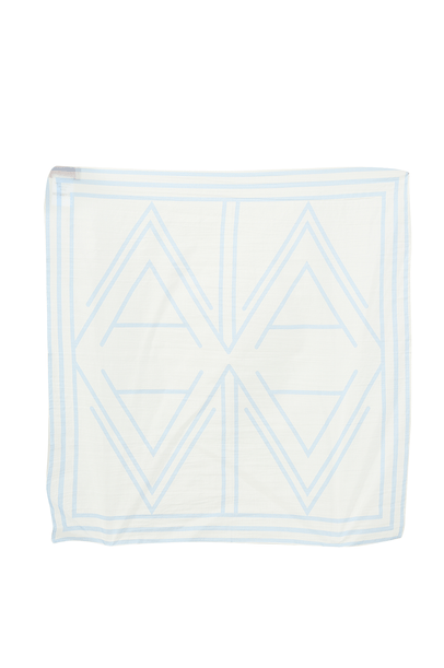 Lenço Vicci Allmost Vintage + Marina Vicintin - AZUL