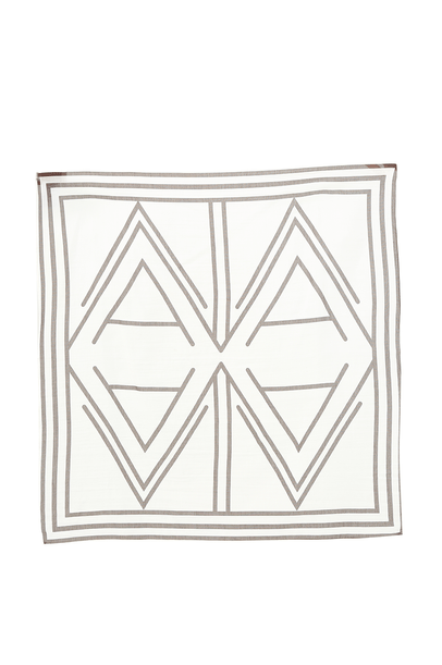 Lenço Vicci Allmost Vintage + Marina Vicintin - MARROM