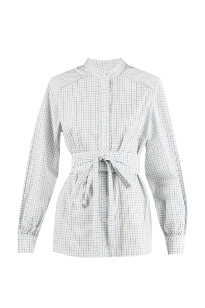 Camisa Com Faixa Baker Clemence - XADREZ