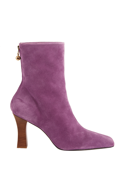 Bota Bico Quadrado Framed  - LILAS