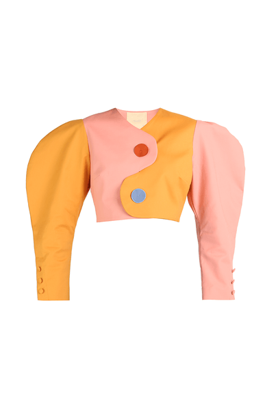 Blusa Yin Yang Framed  - MULTICOLORIDO