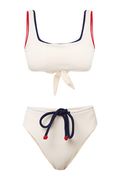 Biquíni Sport Hot Pants Nau - OFF WHITE