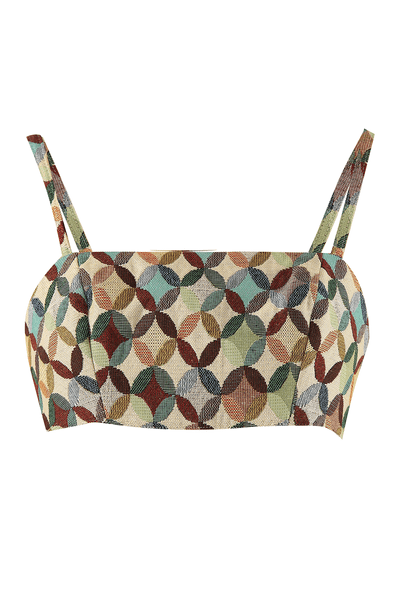 Top Ladrillo Framed - MULTICOLORIDO