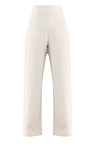 Calça Desenho Linnen - NATURAL