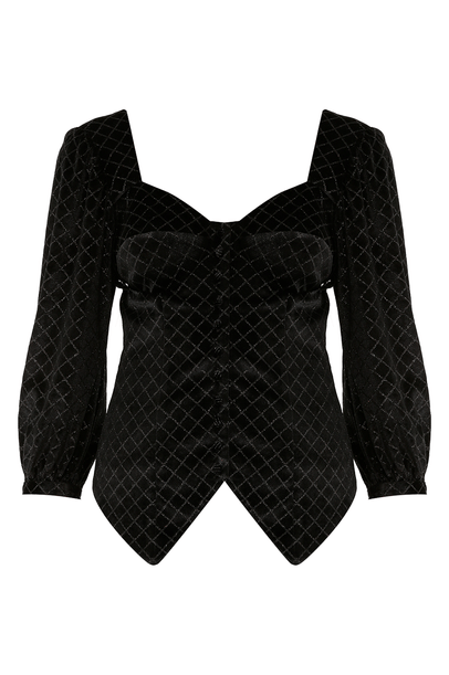 Blusa Diamond Allmost Vintage - PRETO
