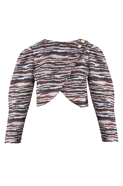 Blusa Horizonte Vinho Lilly Sarti - VINHO