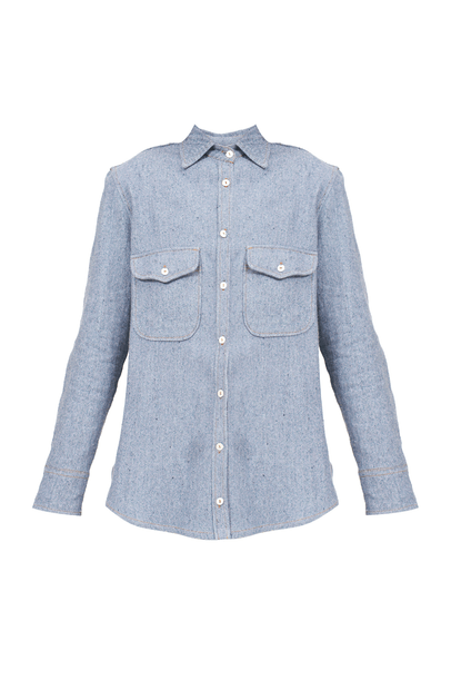 Camisa Anil Allmost Vintage - AZUL