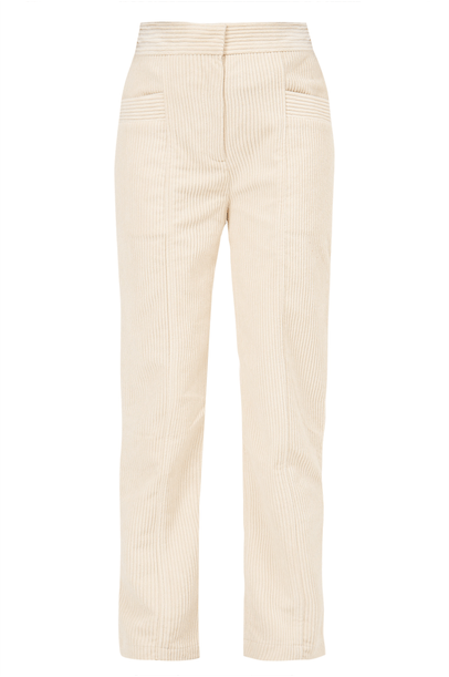 Calça Reta Lapierre Framed - OFF WHITE