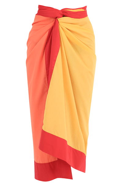 SAIA PAREO SUNSET ALLMOST VINTAGE + RENATA MORAES MULTICOLORIDO