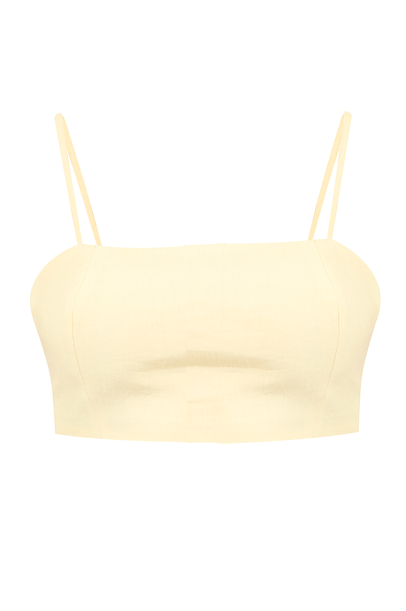 Top Lys Framed - AMARELO