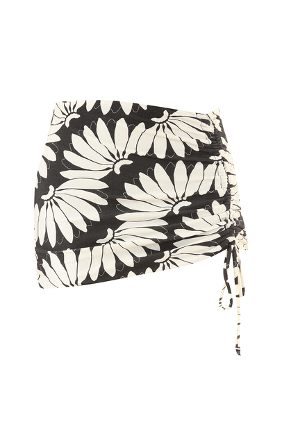 Saia Praia Copabanana Preto E Branco Farm - PRETO E BRANCO