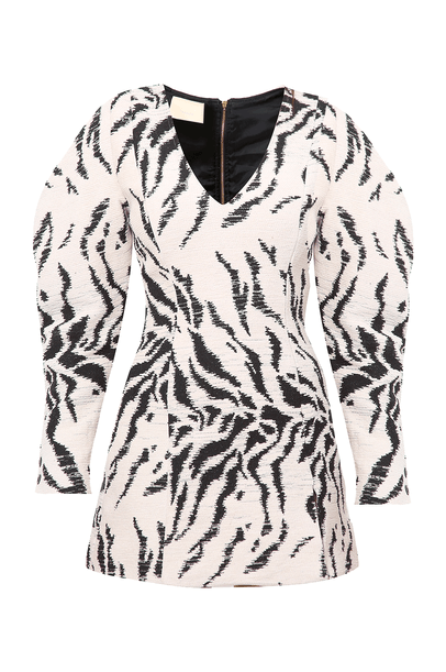 Vestido Toretto Framed - ANIMAL PRINT