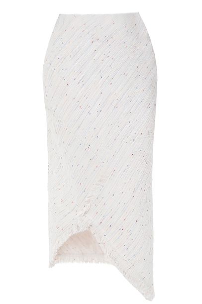 Saia Lápis Tweed Off White Bianza - OFF WHITE