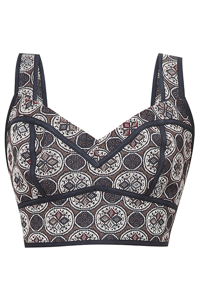 Top Gipsy Illusion All Most Vintage - MULTICOLORIDO