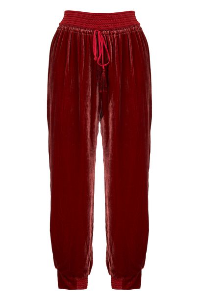 Calça Charlote Rosé Vermelho Le Soleil D'été - VERMELHO