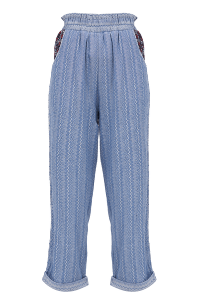 Calça Denim Mila Savy - AZUL