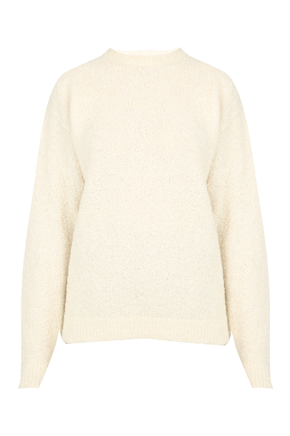 Sweater Alpaca Egrey - OFF WHITE
