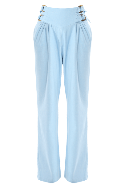 Calça Linho Allmost Vintage - AZUL