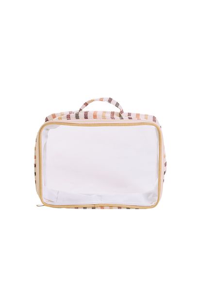 Organizador De Mala Com Visor M Gallerist + Coisas Da Lu - AMARELO