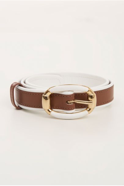 Cinto Bicolor Missinclof - MARROM
