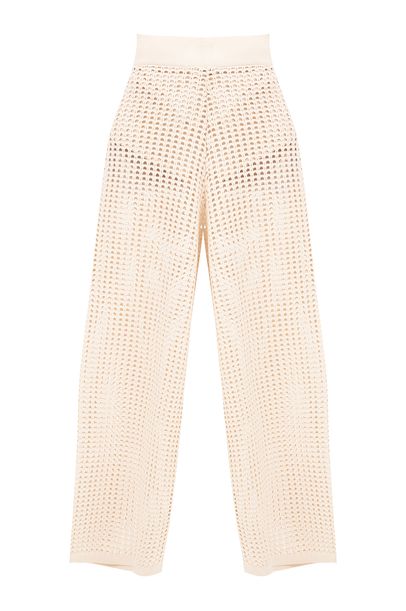 Calça Tricot  Bege Missinclof - BEGE