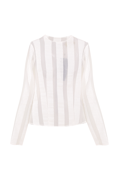 Blusa Buonarotti Framed - BRANCO