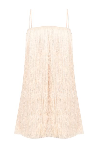 Vestido Mini Diane Framed OFF WHITE