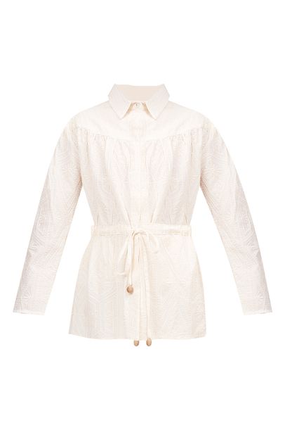 CAMISA AMA LINNEN OFF WHITE