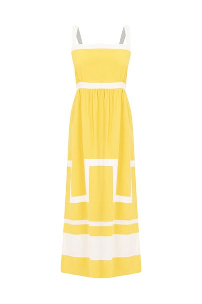 Vestido Dijon Allmost Vintage AMARELO