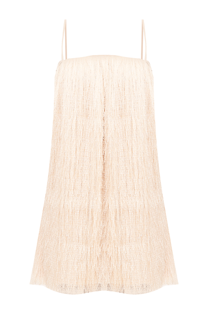 Vestido Mini Diane Framed OFF WHITE