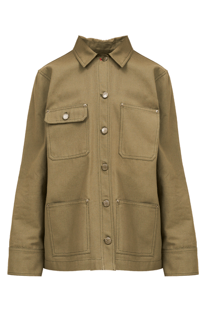 CASACO COTTON CANVAS TARSILA NKO VERDE