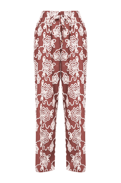 Calça Meige Framed MARROM