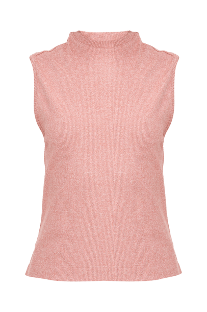 Regata Gola Alta Flanellato ROSA