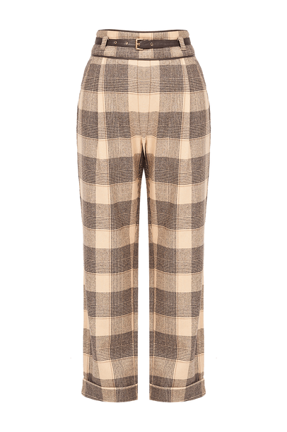 Calça Millie Framed - Xadrez