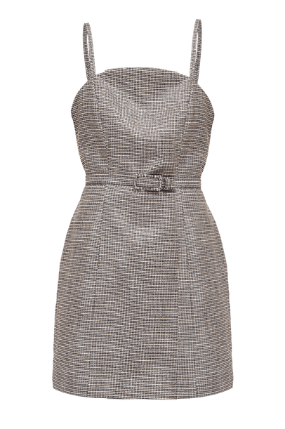 Mini Dress Yo Silver All Most Vintage - XADREZ