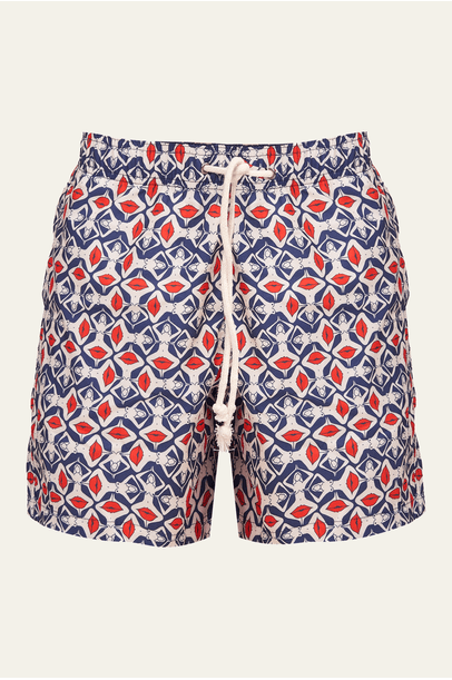Shorts Kisser Parioca - BRANCO