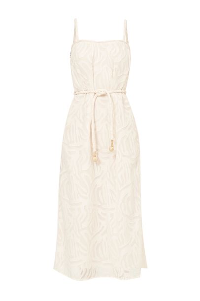 Vestido Kioto Linnen - BEGE