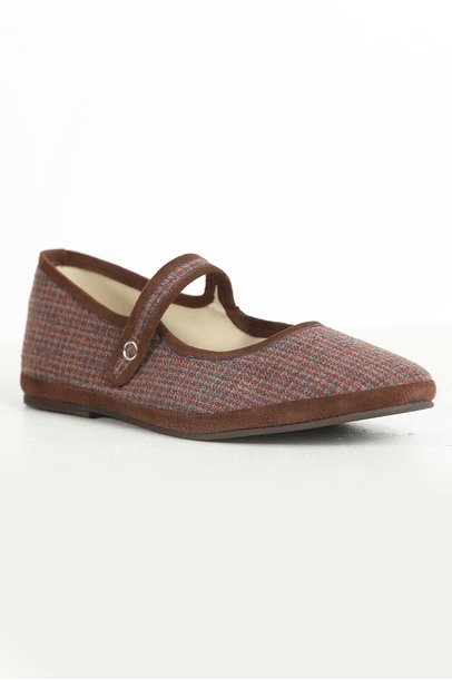 Sapatilha Touche Clemence - MARROM