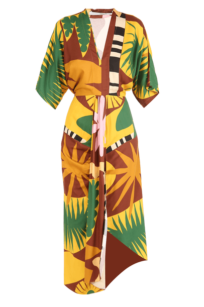 Vestido Mariana Maisha Wasabi - MULTICOLORIDO