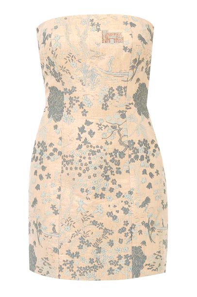 Vestido Mini Nobuko Framed - COBRE