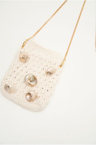 Bolsa Mini Oyster All Most Vintage + Savy - CRU