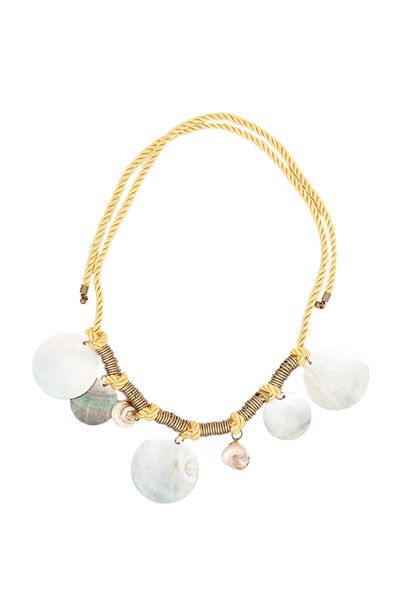 Colar Conchas Allmost Vintage + Savy - AMARELO